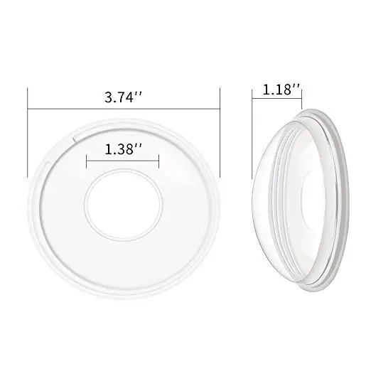 Mother Care Breastfeeding Silicone Breast Shells/Milk Collection Shells/Breastmilk Saver Cups