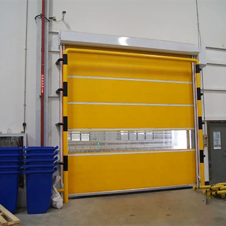 High-speed Door Supplier Plastic Intelligent Protection Door Factory Rapid Roll High Speed Clean Door