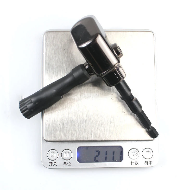 Turning universal screwdriver head corner tool electric drill 90 degree turning electric corner screwdriver