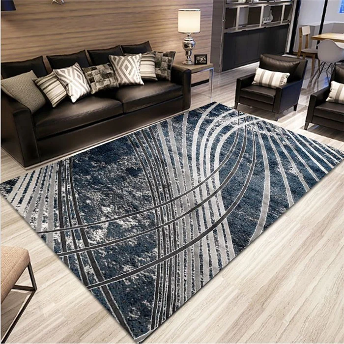 turkish kilim handmade rugs custom print floor living room orienta blue carpet hand knotted vintage rug