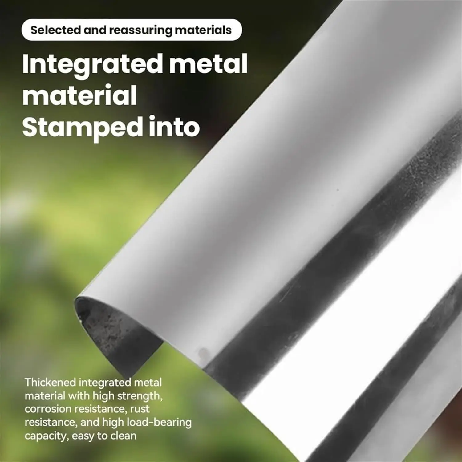 Handheld Bulb Planter Tools Stainless Steel Planting Garden Tools with Long Handle Soil Sampler Lawn Aerator