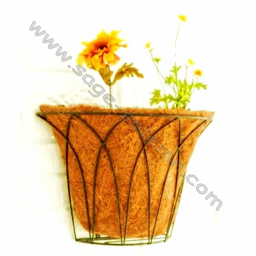Wrought Iron Window Box,Wall Basket,Flower Basket Planter