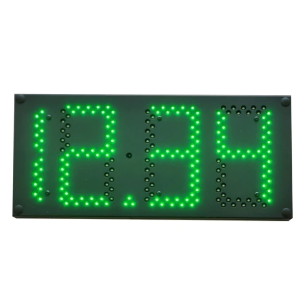 Gas station advertising totem pylon sign diesel fuel oil gas petrol led gas price sign board panel display screen