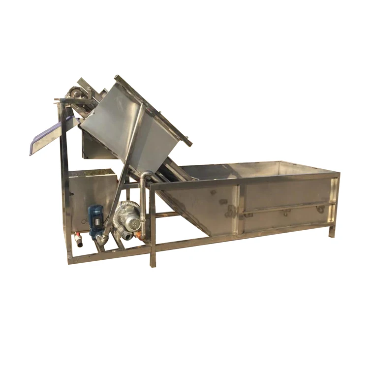 Stainless Steel Special cleaning machine for mulberry leaves Vegetable Algae Chili Onion Potato Cleaning Machine