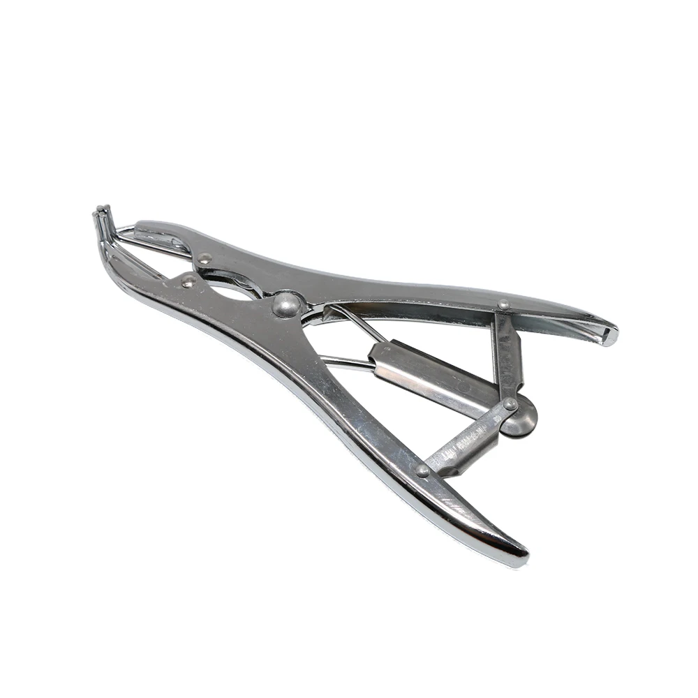 Dilating Forceps Pig Sheep Plier Bloodless Broken Castration Tail Clippers