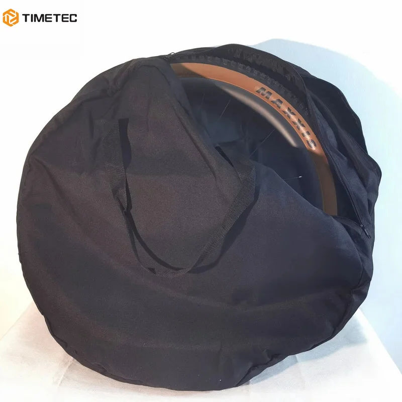 29ER MTB Double WHEELS BAG PADDED Bicycle Packing WITH HAND BELT INNER POCKET HUB PROTECT