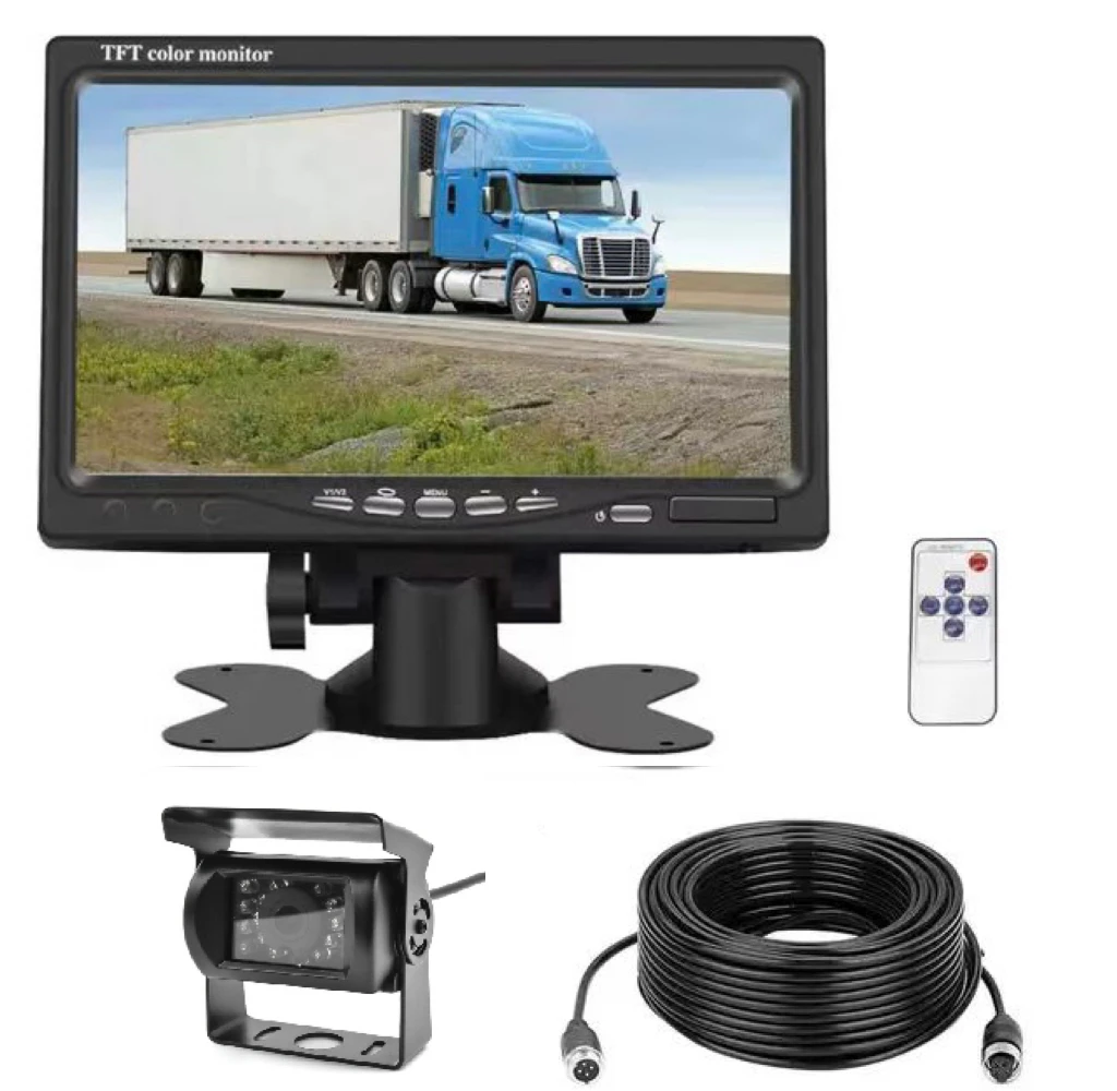 7 TFT-LCD Inch Car Monitor for Car Rear View Camera DVD Camera Truck Screen 800*480