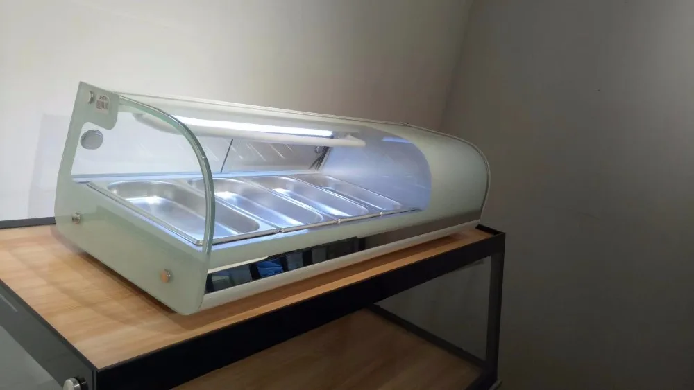 sushi refrigeration equipment  freezer showcase salad kitchen refrigerator