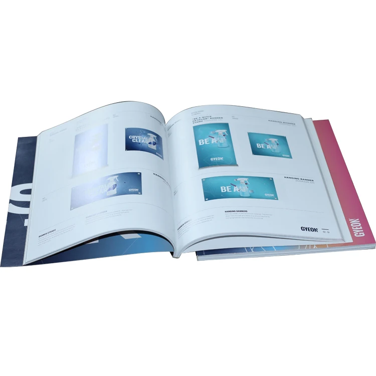 Custom Advertising Brochure company information printing product menu printing catalogue printing