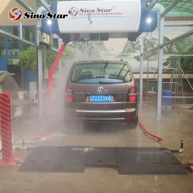 Sino Star Wash 360 Car Touchless System Jeton Lavage Auto Wash Mobile Steam Washer Car Wash Machine