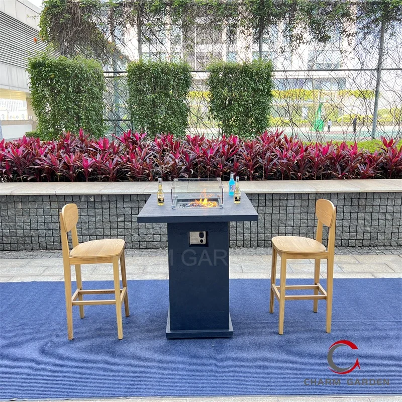 Concrete Table  Outdoor Decoration Bar Table Fire Pit