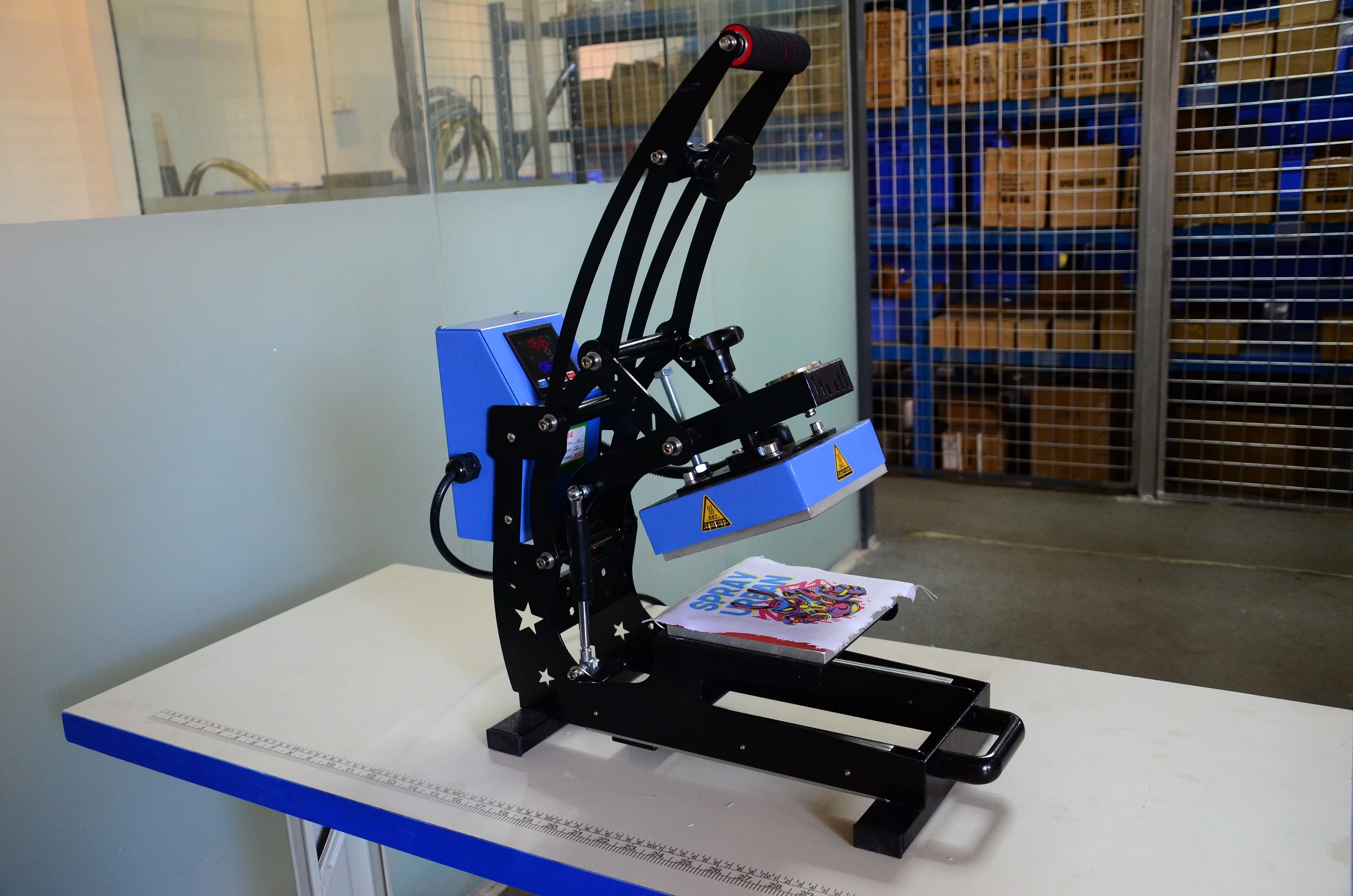 Label Magnetic Manual Dye Sublimation Auto Open Heat Press Machine Clam Heat Press 16x20