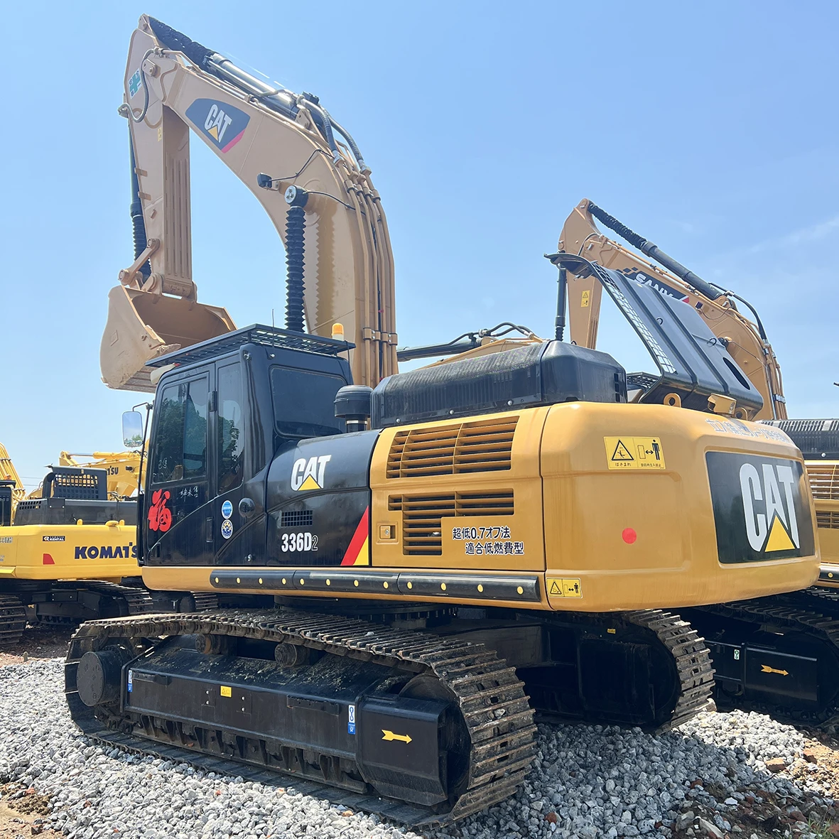 Экскаватор Caterpillar CAT 336D2 японский Подержанный 320C 312 320 315 330 гидравлический гусеничный экскаватор 336D