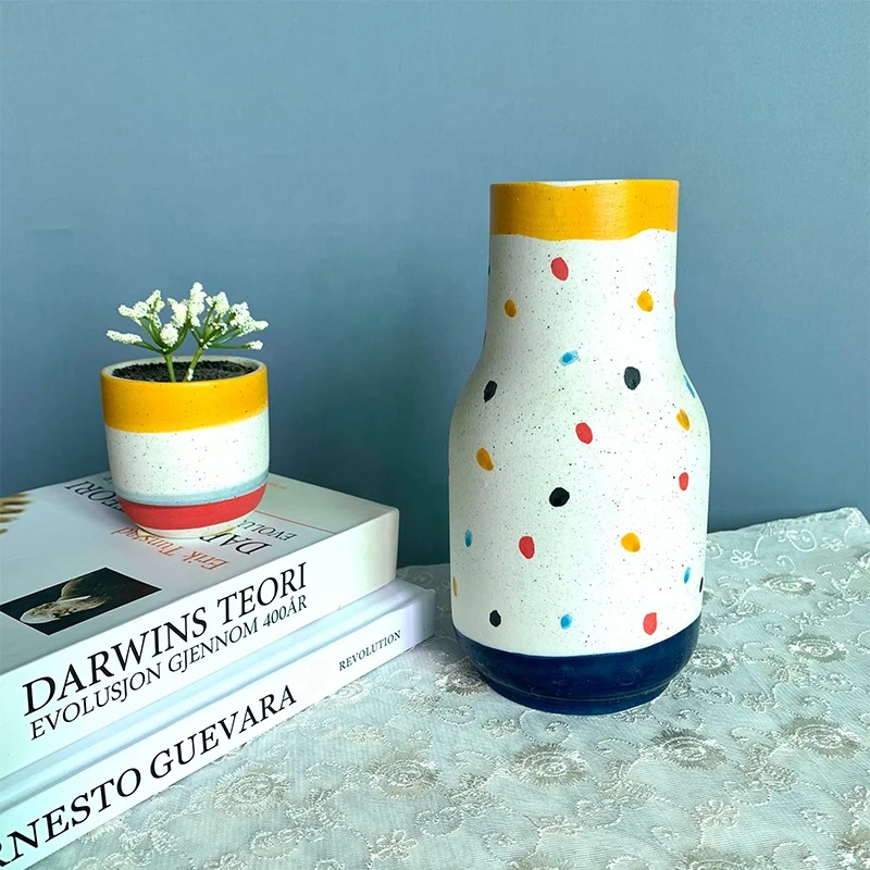 Porcelain vase Chinese porcelain types of flower ceramic vase for home decor ceramic vase