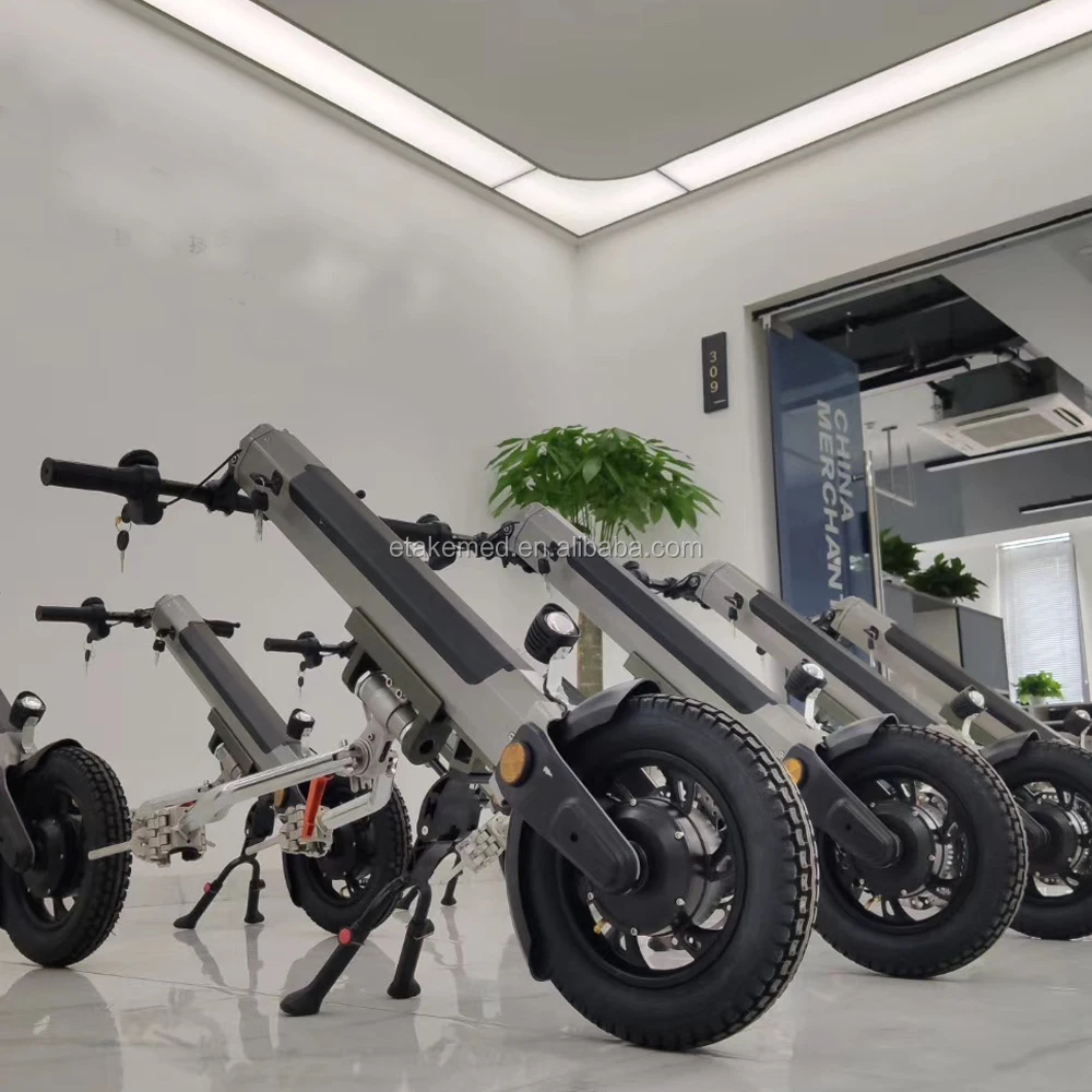 wheelchair handcycle handbike trike wheelchair tractor with 36V/13AH Lithium Battery 350W motor