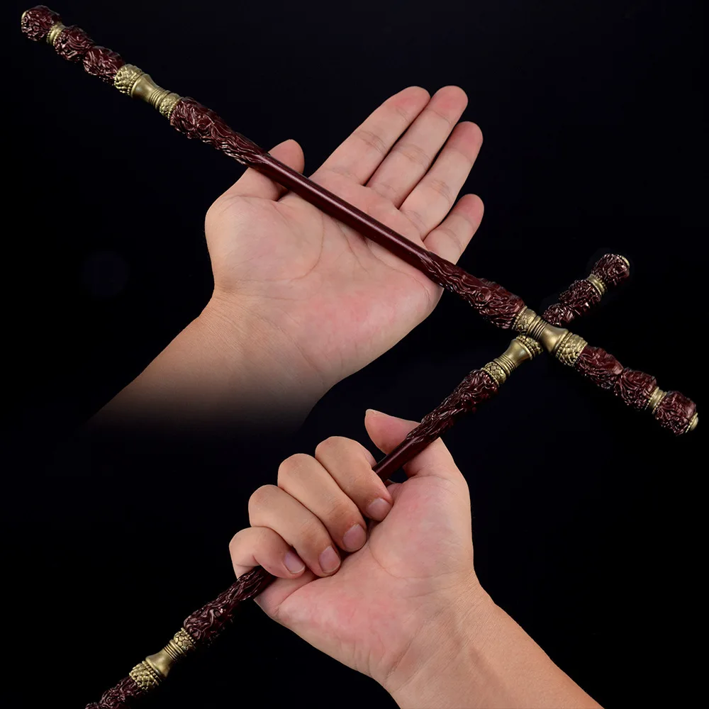 Вся сеть первый черный миф аксессуары для игры Wukong прямо поразила судьбу Бога Золотая Дубина 22 см все металлические украшения