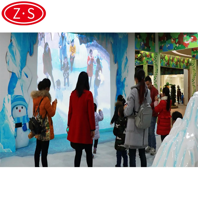 
Attractive game products interactive animal games interactive 3D wall for aquarium 