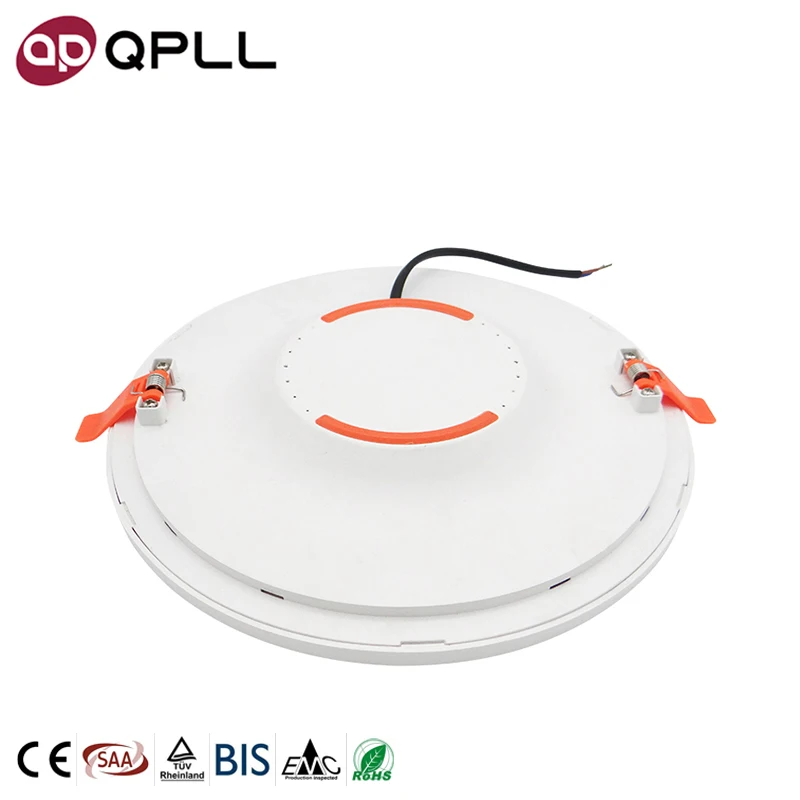2021 New China Plastic Slim Trim Round Adjustable SMD Down Light 6W 12W 18W 24W rohs LED Recessed Downlight