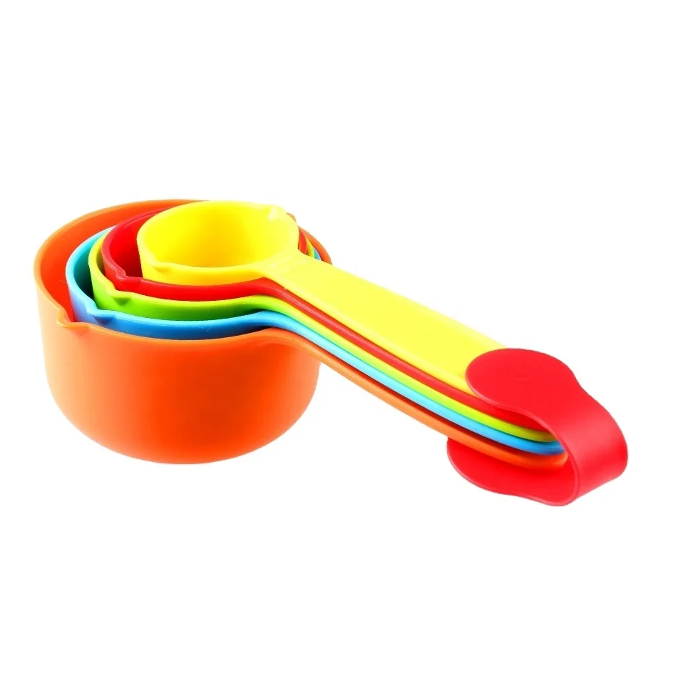 High quality 250ml/125ml/80ml/60ml/30ml plastic kitchen cooking baking tea coffee measuring spoon