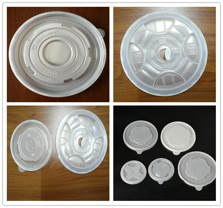 2023 China Supplier The Most Preferential PP Coffee Cup Lid/Take Away Food Box/Snack Tray Making Machine For Sale
