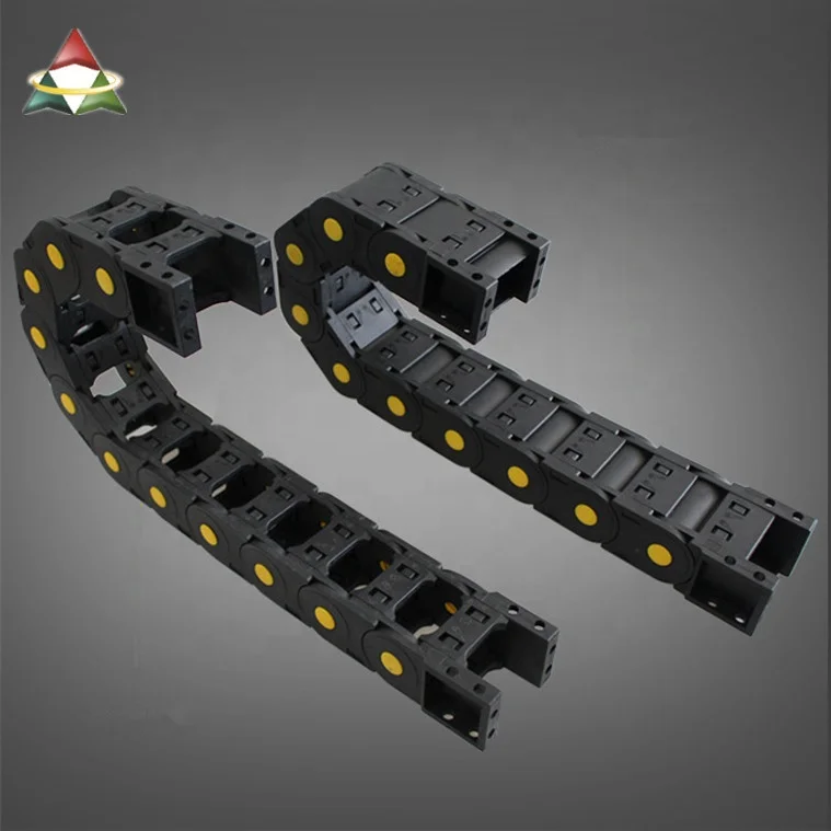 Cangzhou Zhonghe CNC Nylon Plastic Cable Carrier Chain Drag Chain