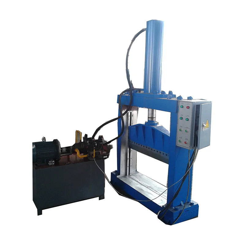 Rubber bale cutters for rubber cutting machinery apply for rubber plastic and soft metal products cutting