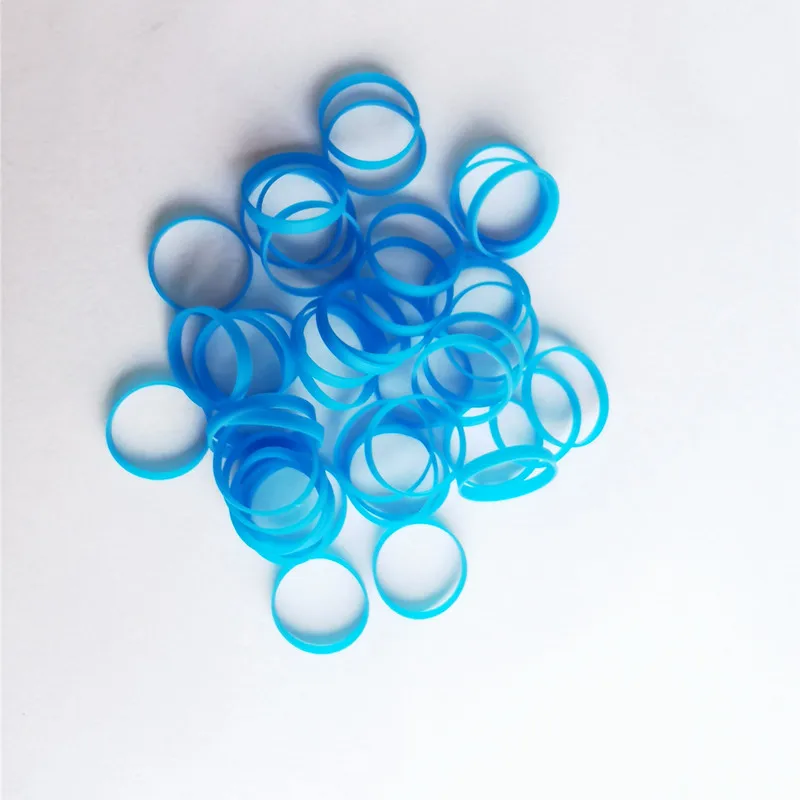 Недорогие эластичные резинки для волос, одноразовые цветные резинки для волос для детей