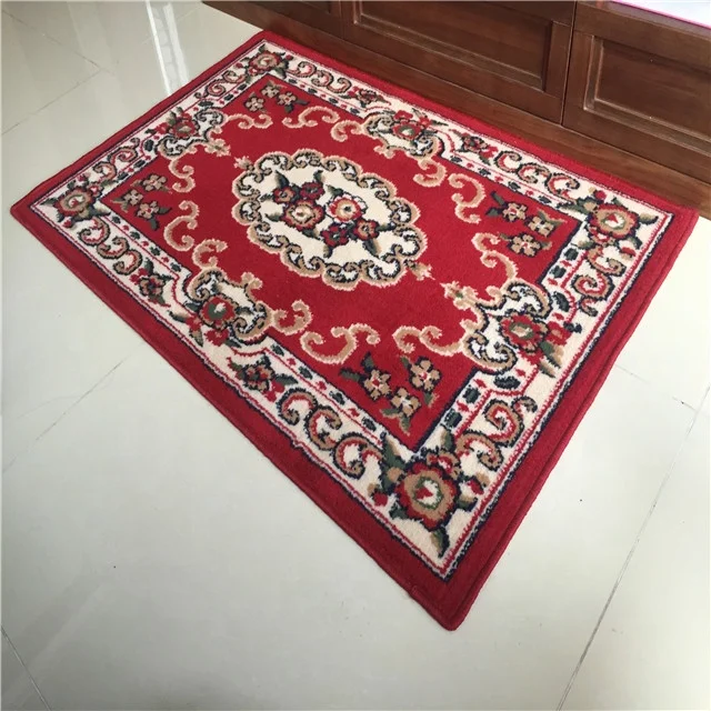 Jute backing Classical cut pile cheap polypropylene PP BCF Machine made floor carpet