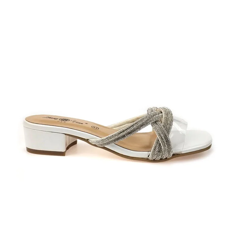 Сандалии-желе женские на квадратном каблуке, босоножки без шнуровки, с квадратным каблуком, без застежки, модная обувь для девушек и женщин