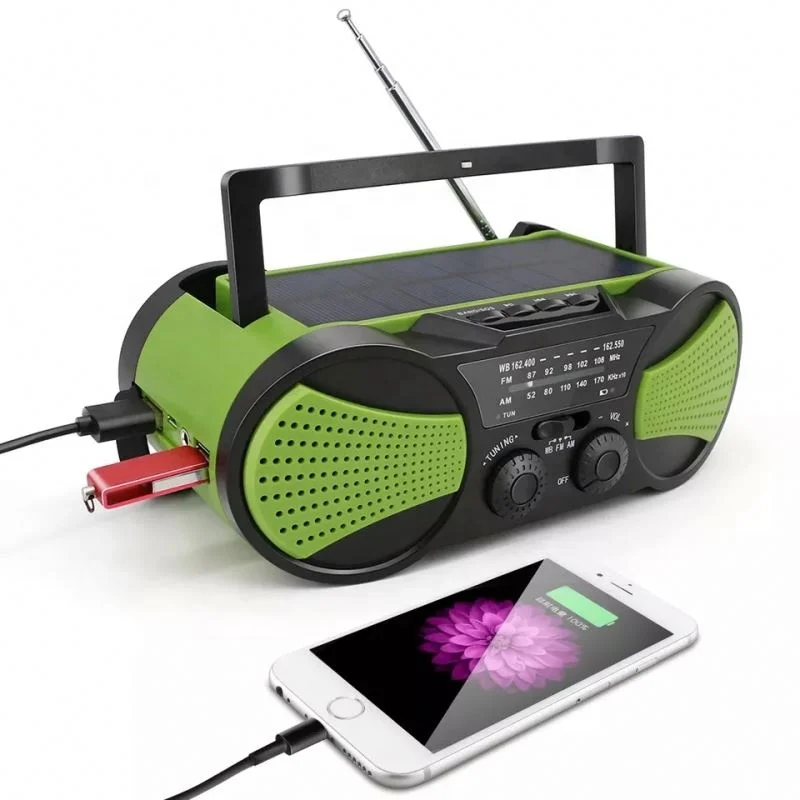 OEM аварийное оповещение о погоде Радио Цифровой FM/AM/NOAA USB зарядка TF слот для карт и лампа чтения