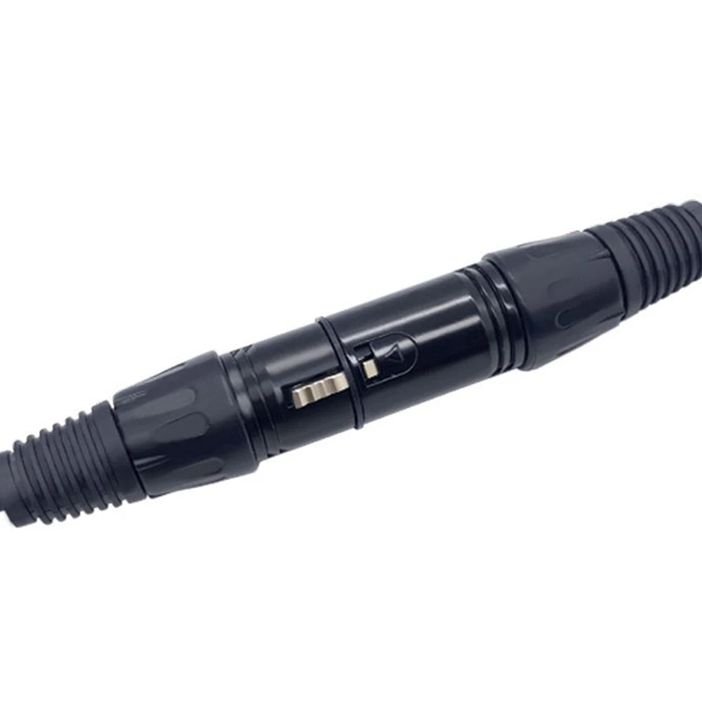 Профессиональный Xlr кабель высокого качества 100 м 3pin черный XLR к для микрофона штекер-Женский сбалансированный Hifi аудио кабели