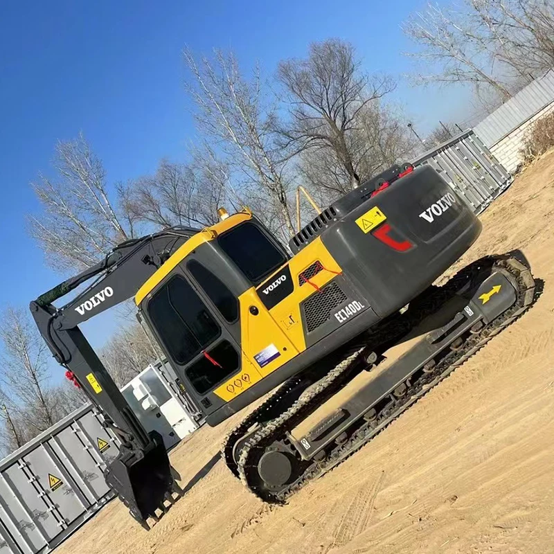 2021 Модель Экскаватора volvo EC140d гидравлический экскаватор 100% оригинальная подержанная экскаваторная машина для продажи