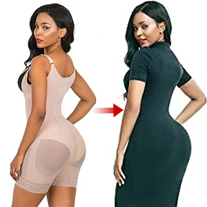 Factory Supply Ladies Wear Bodysuit Zipper Open Crotch Butt Lifter Hip Enhance Body Shaper Sexy Lingerie