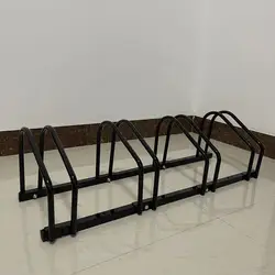 4 Bike Rack Floor Bicycle Stand  Bike Parking Rack