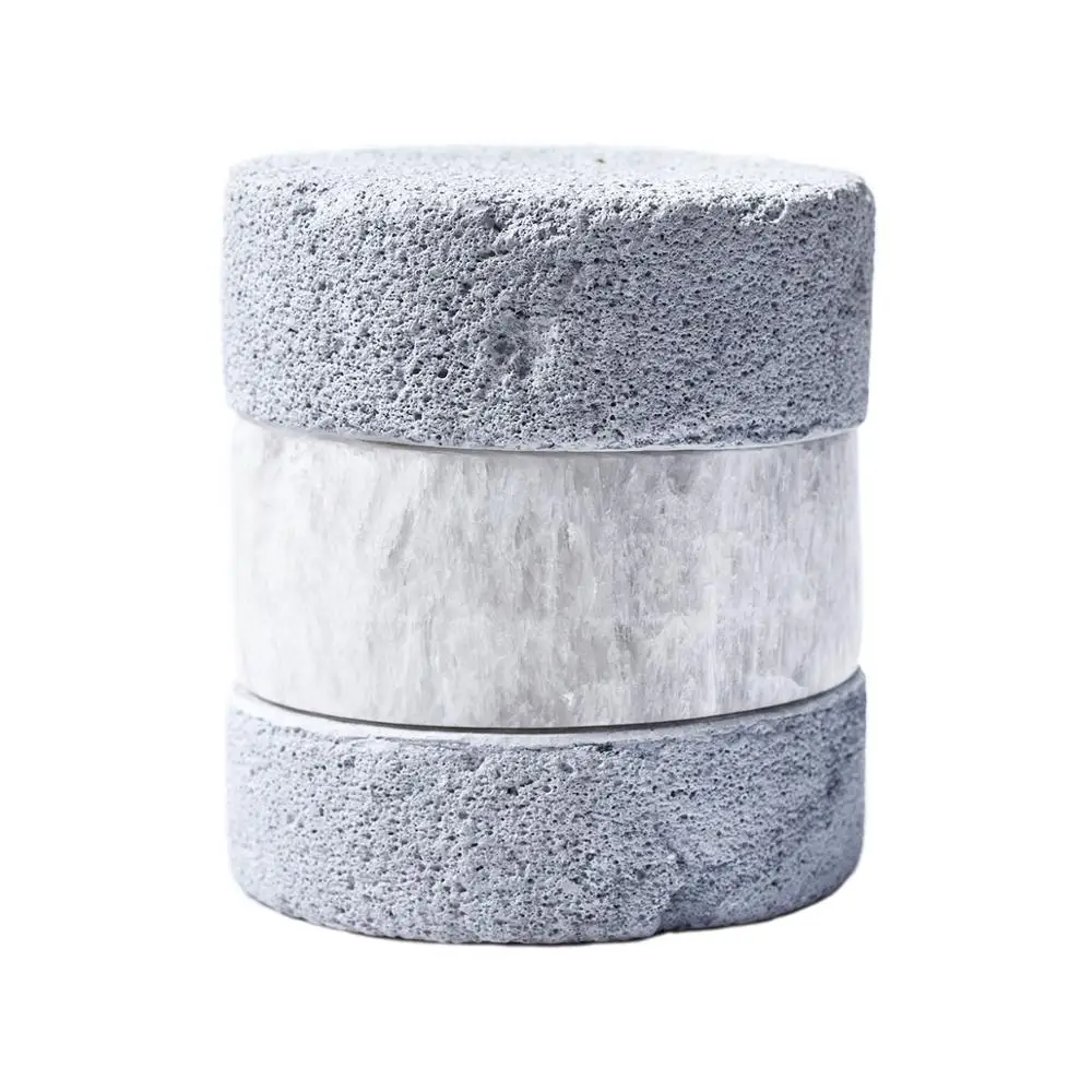 
7 color changing Natural crystal rock Himalayan salt touch control USB charge LED night light 