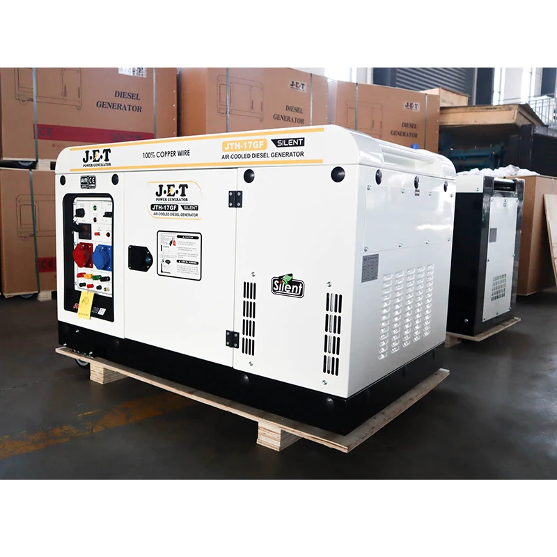 Air cooled new 12kw 12kva Generator single phase Silent typr Diesel Generator