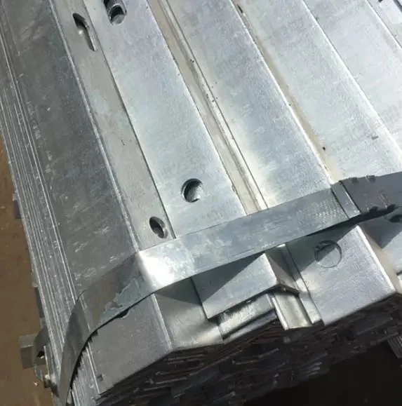 HDG Overhead Power Line Fittings Galvanized Steel  Electric Cross Arm Pole Arm angle pole cross arm