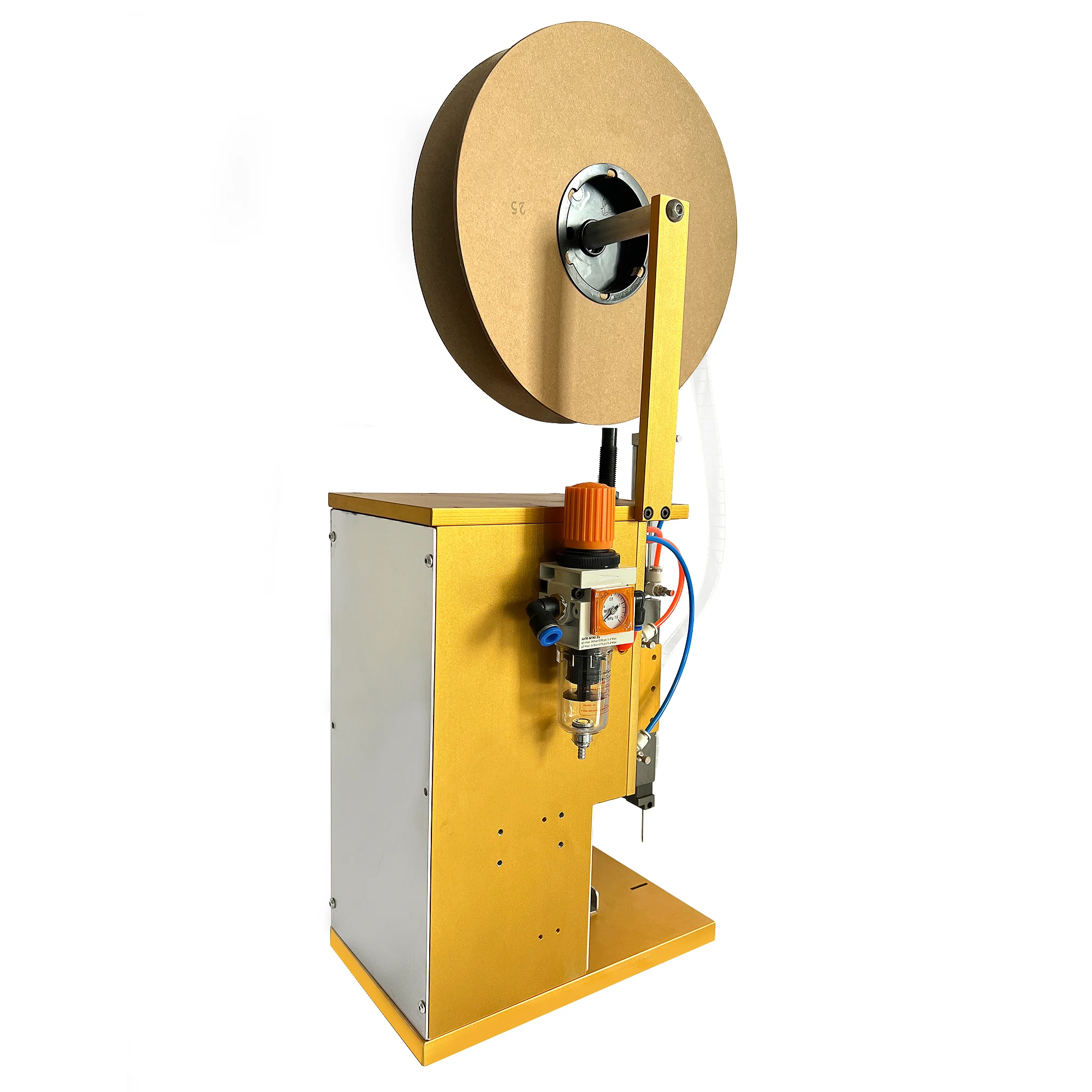 Clothing tag machine Socks Labeling Machine Booster Pneumatic Automated  Tag Pin Tag Roll