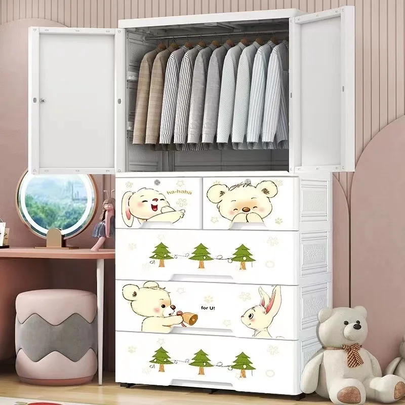 Пластиковый шкаф для хранения
