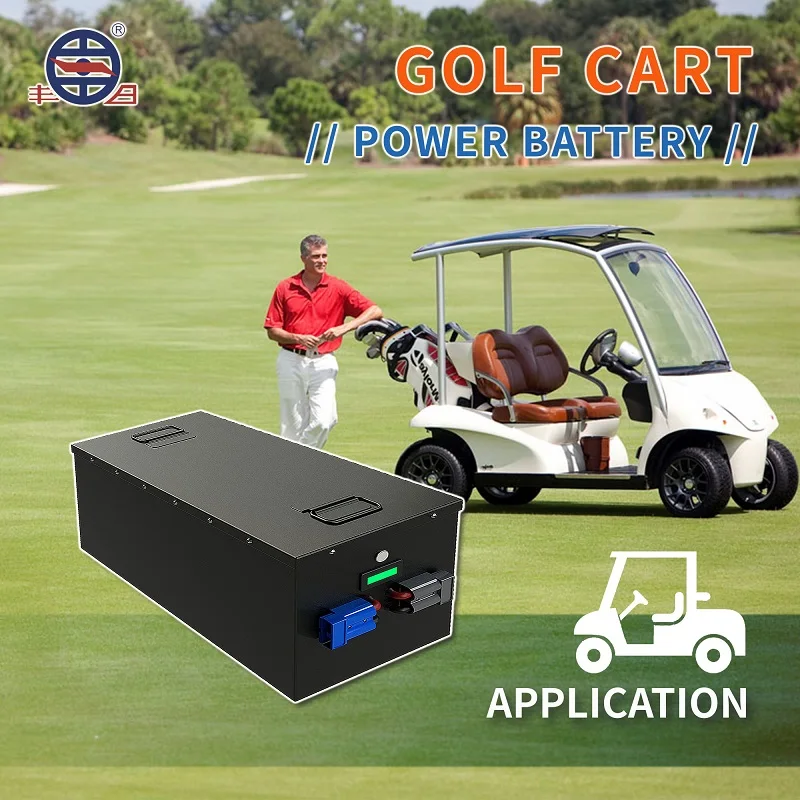 Fengri high quality high discharge golf cart lifepo4 lithium battery 51.2V 51V 55ah 60ah 80ah 105ah 160ah
