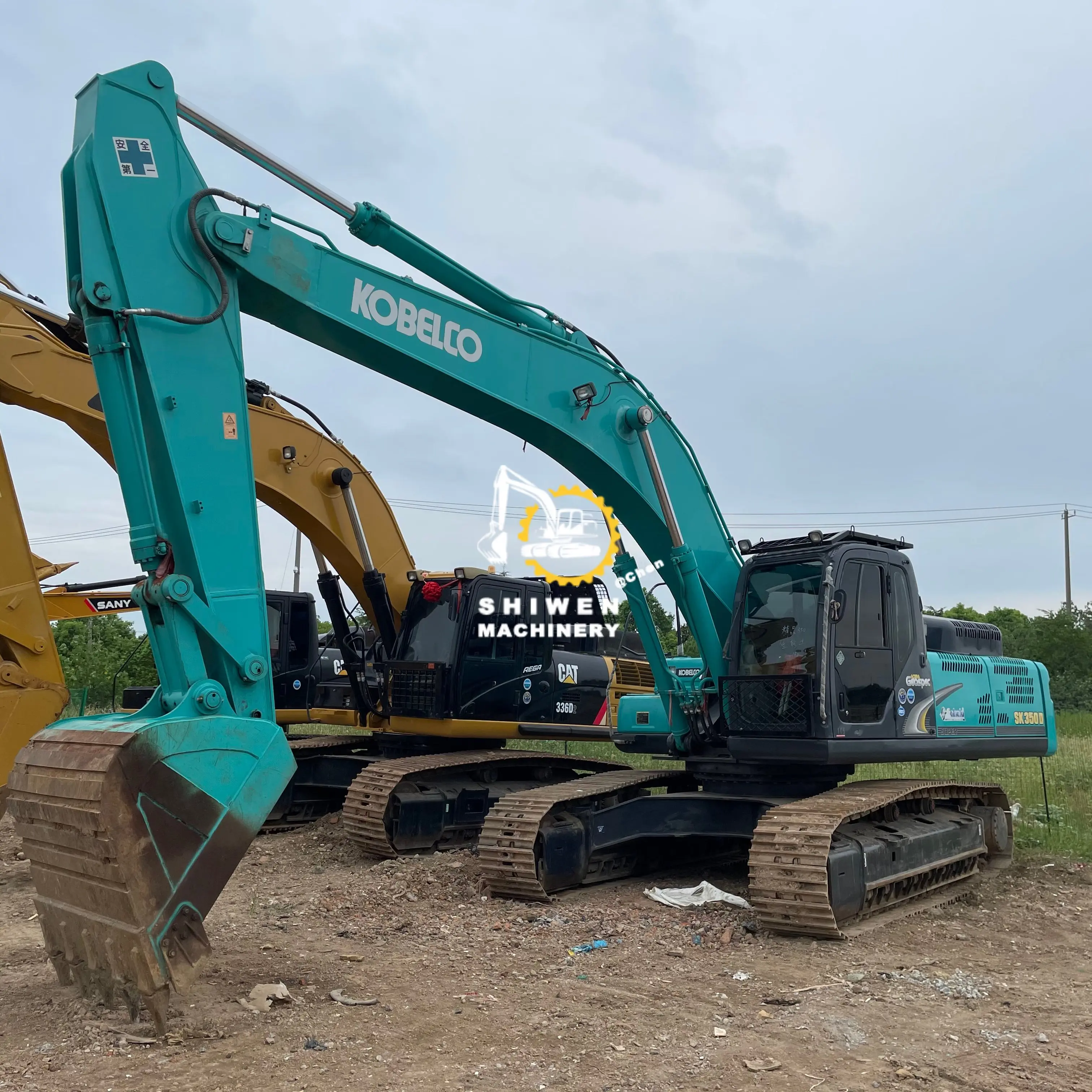 Kobelco Used SK350 35ton With Perfect Condition Used Digger, Kobelco SK350D SK350LC-8 SK350-8 Excavator
