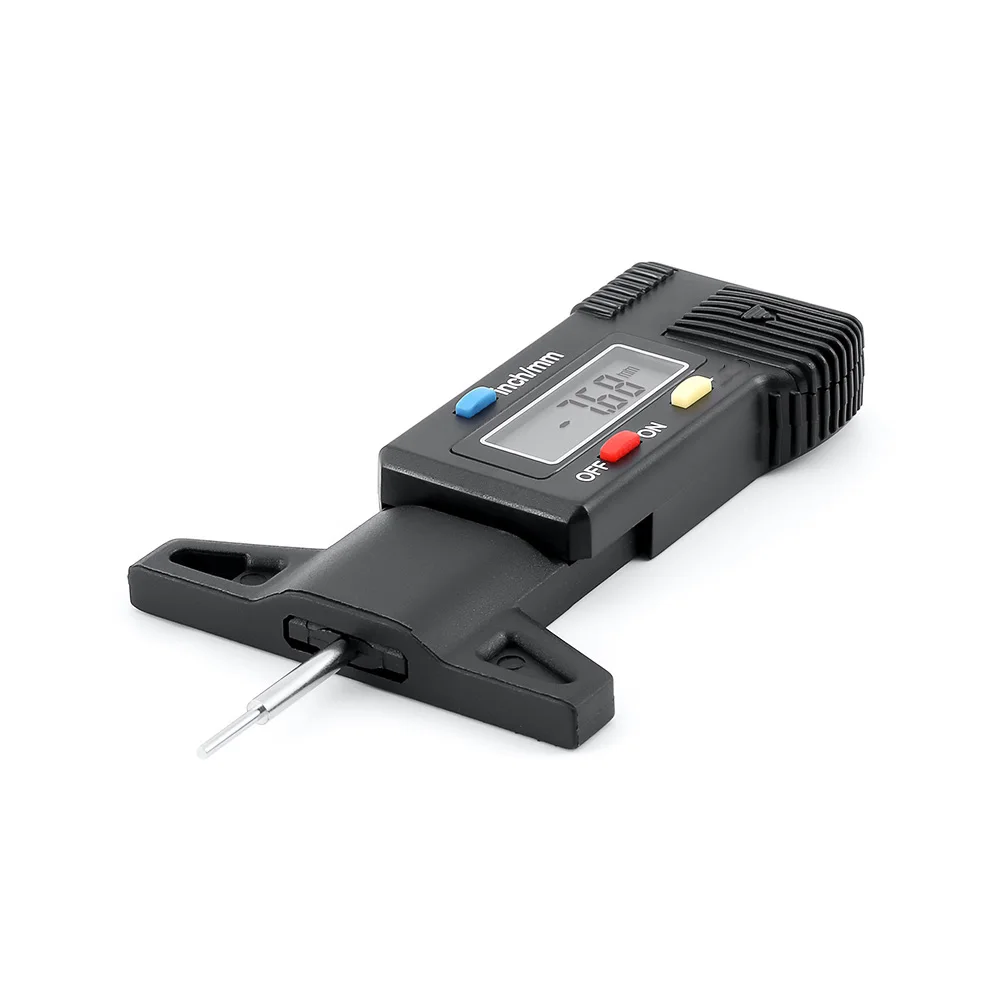 
Auto Repair Tool Car tire tread depth gauge Tester Brake Shoe Pad Car Tire measurer Digital Tester tool 