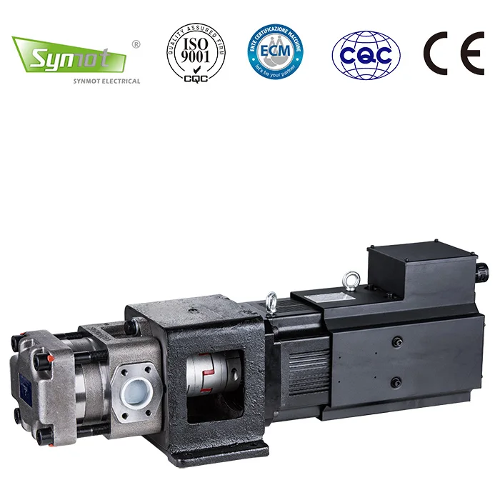 Гибридная сервонасосная система Synmot 132 LPM 63 cc для гидравлического станка сервомотор инъекционной