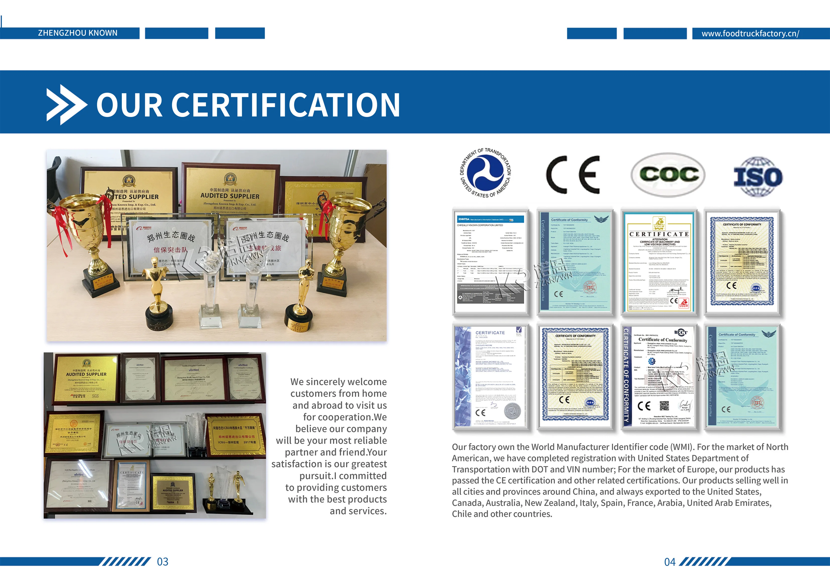 2024 US Standard Electric Food Truck  Cart Food Truck With BBQ Using Food Serving Kitchen Cart With 4 Wheels