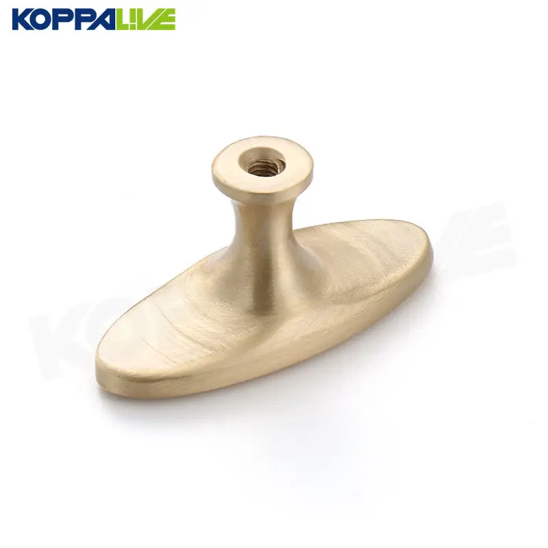 Koppalive New Design Brass Anti Corrosion Black Kitchen Cabinet Drawer Knob for Furniture