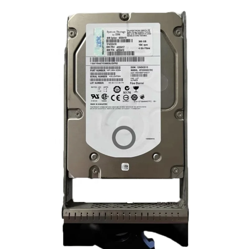 Жесткий диск 42D0417 300 ГБ 15K 4 Гб/с для IBM DS4700 3,5 дюймов P/N 42D0413 42D0410 HDD