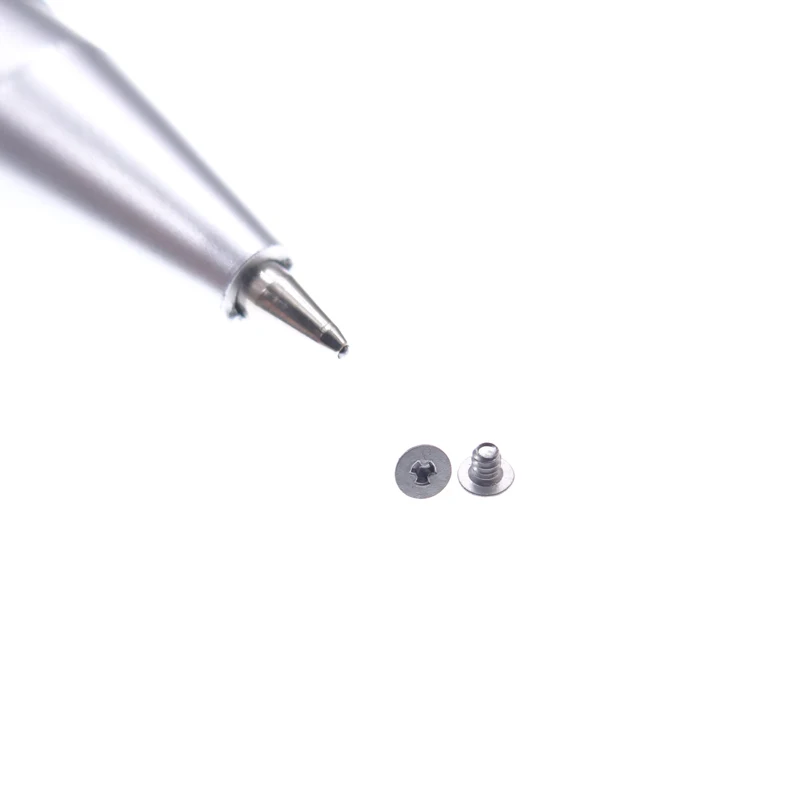 Custom M0.6 M0.8 M1.0 M1.2 Phillips Flat Head Screw Micro Screws Manufacturer