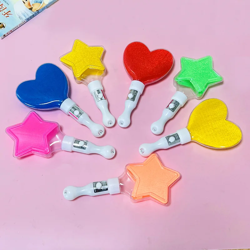 Wholesale  Wedding Concert Event Party Supplies Decoration Custom Logo Led Party Rave Glow Stick Flashing Kpop Light stick