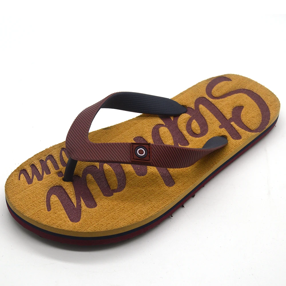 Fashion Mens PE and PVC Flip Flops Slipper Cheap Wholesale Summer slipper Shoes