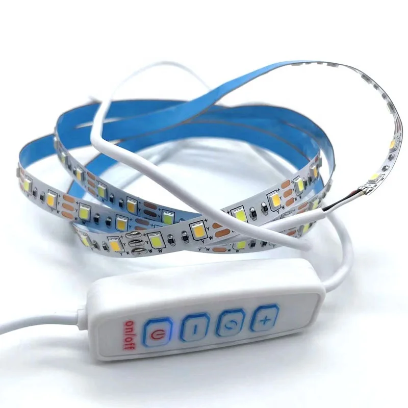 5V Led Light Color Dimmer Switch Matching Charging Cord Inline Switch On Off Male USB Power Cable
